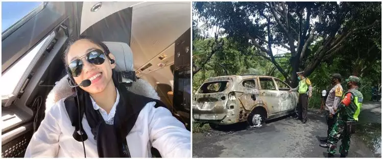 Cerita Athira Farina kecelakaan saat liburan hingga mobil terbakar