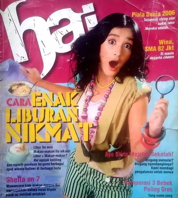 aktris SHI model majalah © Instagram aktris SHI model majalah © Instagram