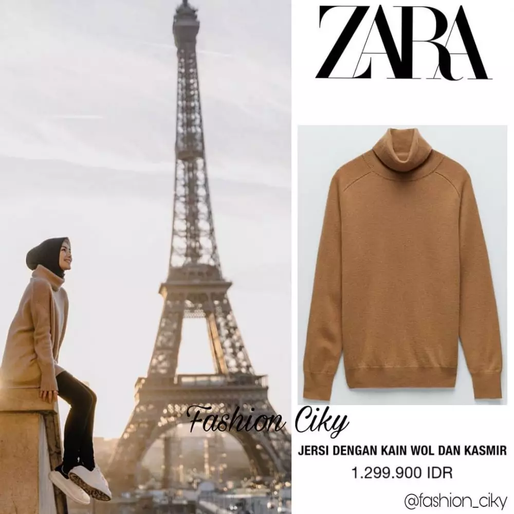 harga fashion item Citra © Instagram