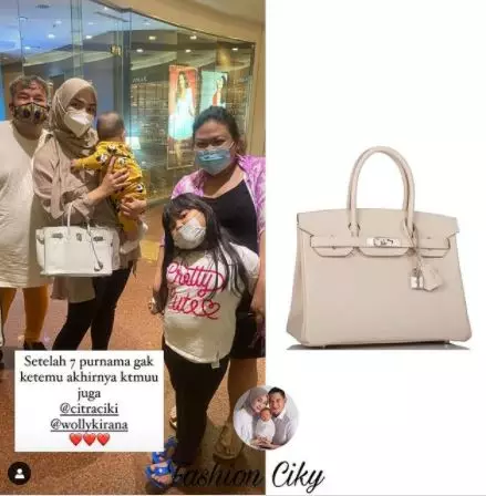harga fashion item Citra © Instagram