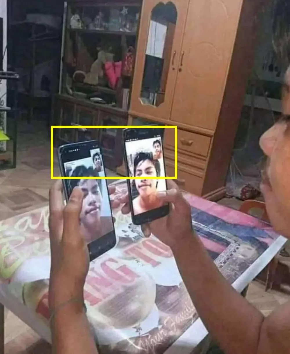 momen kocak video call © Instagram momen kocak video call © Instagram