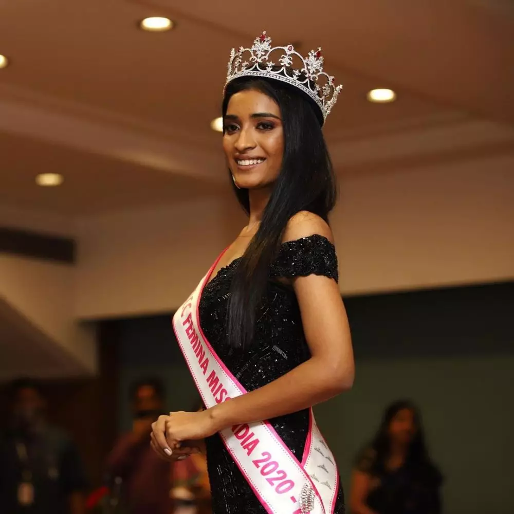 putri supir bajaj jadi runner up miss india © Instagram