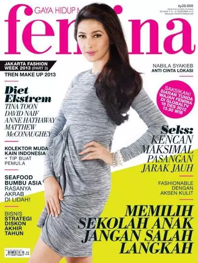 Nabila Syakieb jadi cover majalah © 2021 brilio.net
