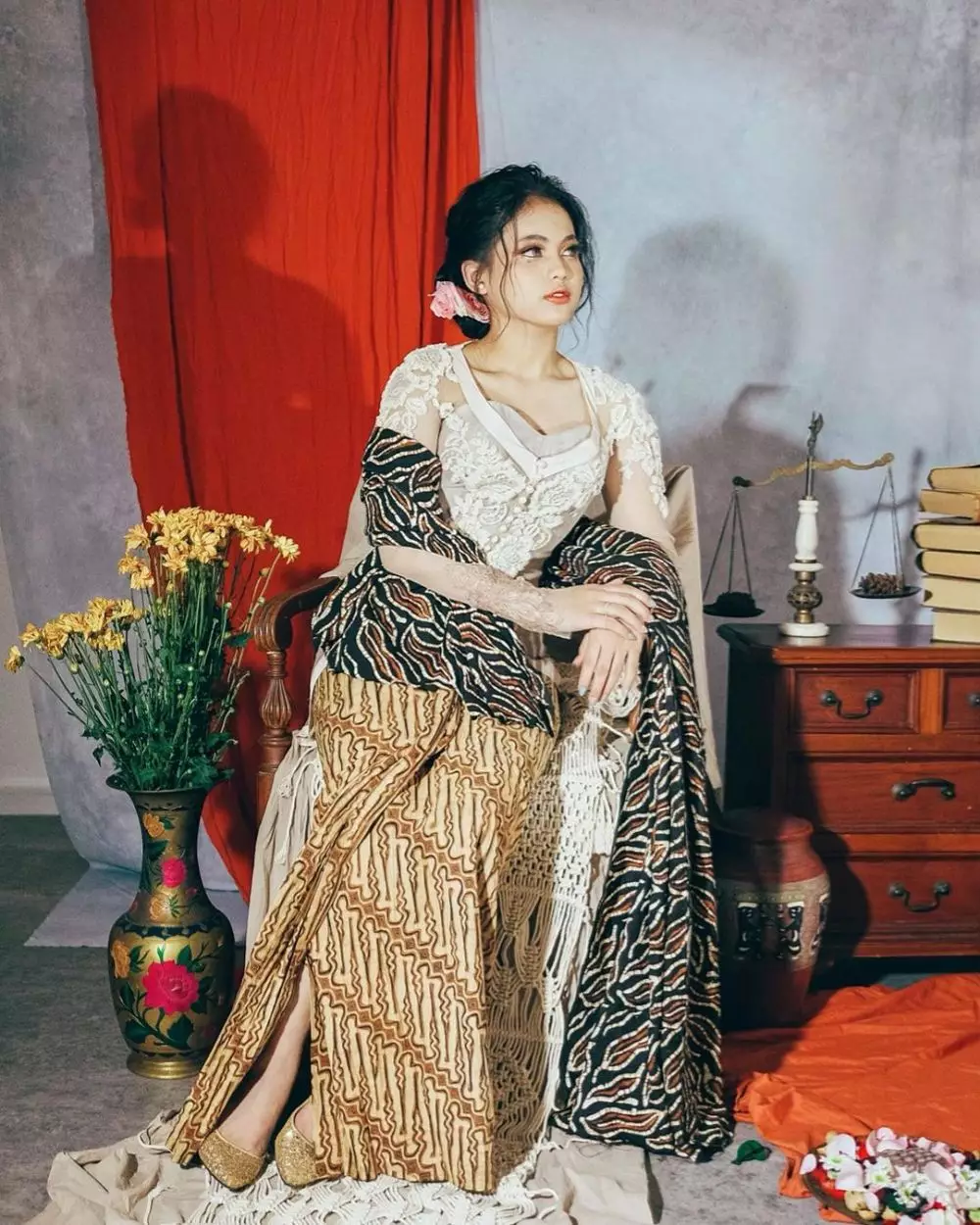 pemotretan Putri pakai kebaya ©Instagram pemotretan Putri pakai kebaya ©Instagram