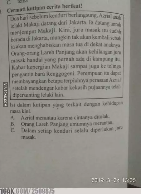 Soal di buku pelajaran © berbagai sumber Soal di buku pelajaran © berbagai sumber
