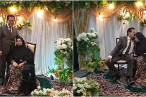 7 Momen Anwar Fuady & istri rayakan ultah pernikahan ke-50, romantis