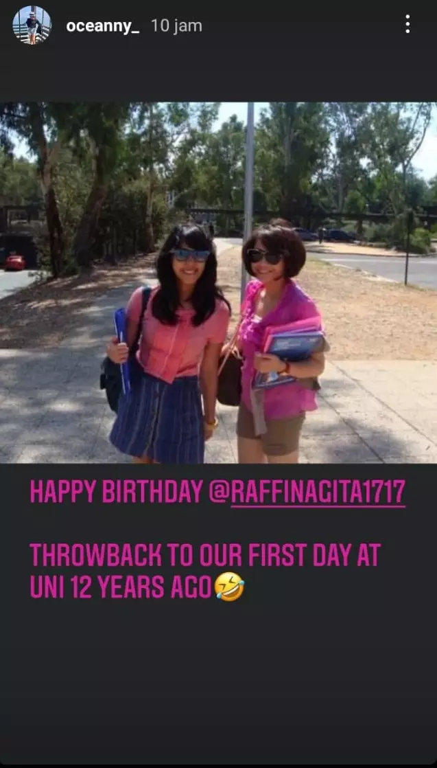 Potret Nagita Slavina 12 tahun yang lalu © Instagram Potret Nagita Slavina 12 tahun yang lalu © Instagram