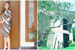 9 Potret rumah Vega Darwanti, halaman depannya bikin betah piknik