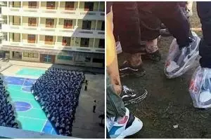 10 Aksi nyeleneh saat di lapangan ini bikin geleng kepala