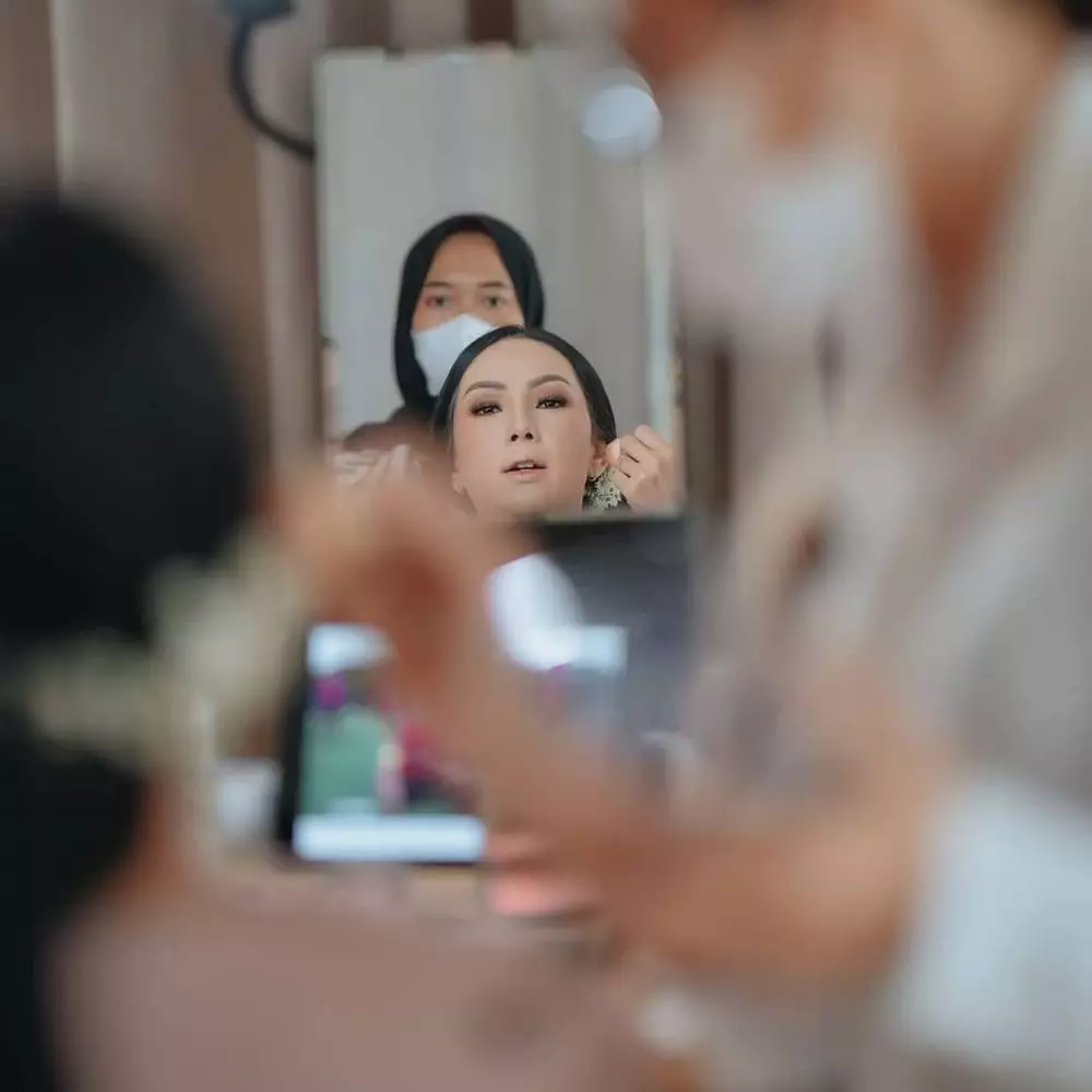 pengajian Vicky & Kalina © 2021 brilio.net pengajian Vicky & Kalina © 2021 brilio.net