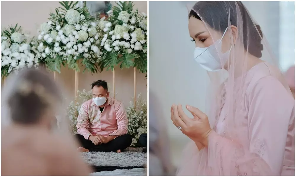 pengajian Vicky & Kalina © 2021 brilio.net pengajian Vicky & Kalina © 2021 brilio.net