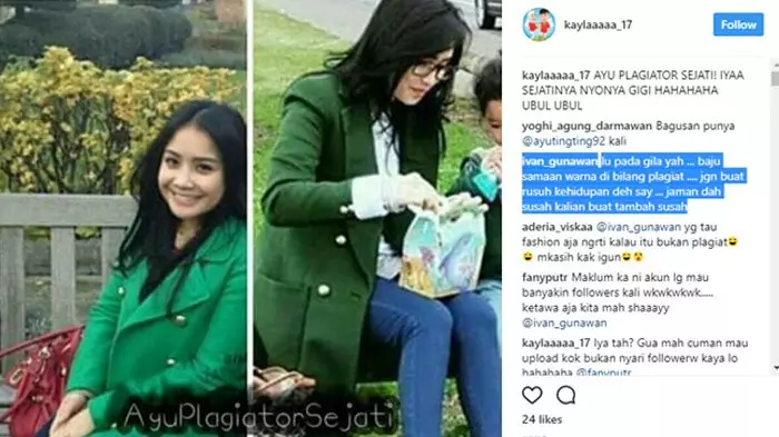 Beda gaya Nagita Slavina dan Ayu Ting Ting © 2021 brilio.net Beda gaya Nagita Slavina dan Ayu Ting Ting © 2021 brilio.net