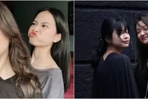 7 Potret kebersamaan Megan Domani dan Hanggini, bak saudara kandung