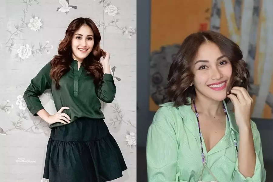 Seleb sebelum dan sesudah potong rambut © Instagram