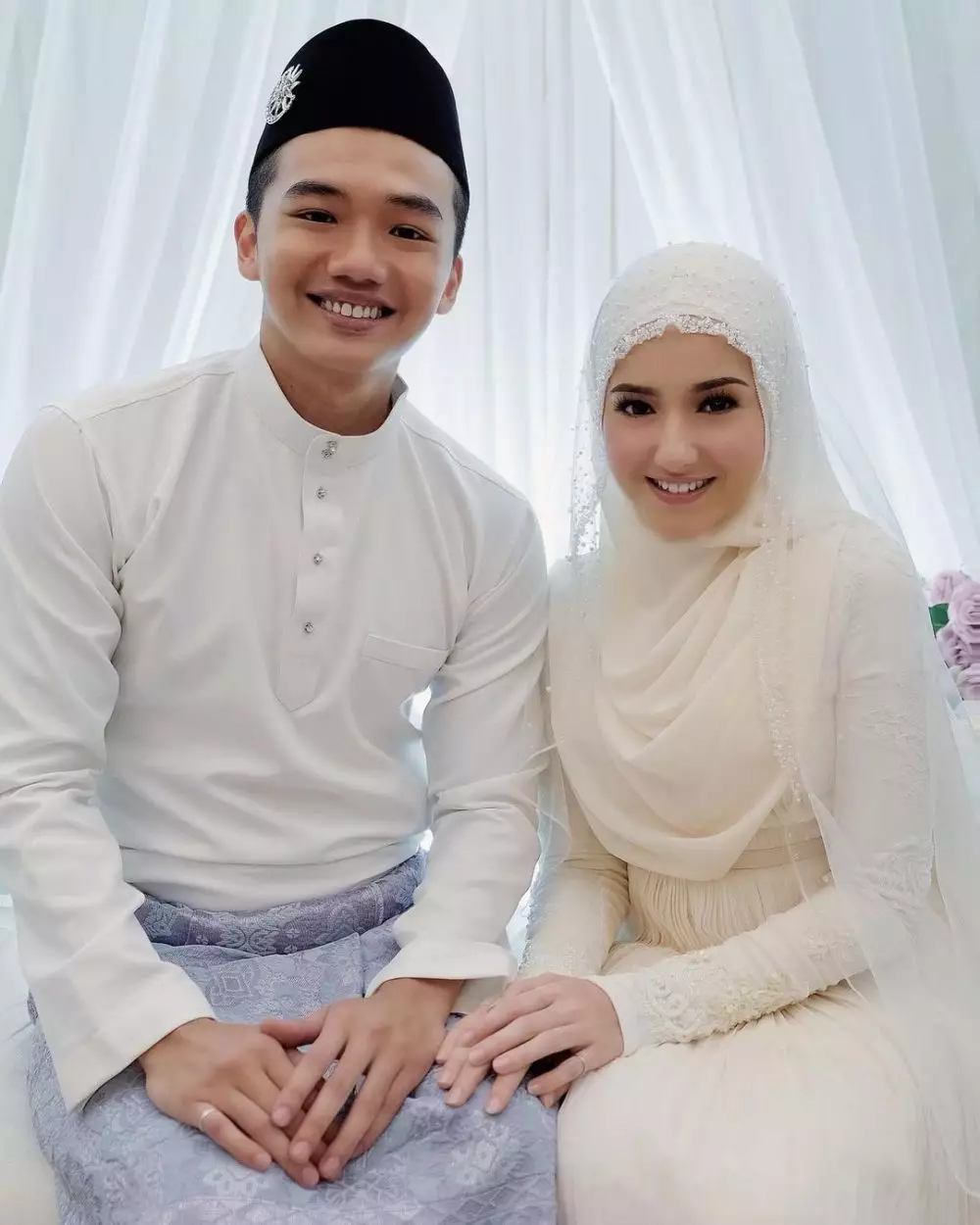 pernikahan Hannah Delisha © Instagram