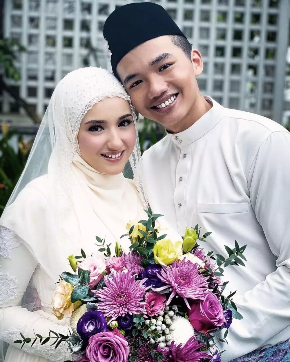 pernikahan Hannah Delisha © Instagram