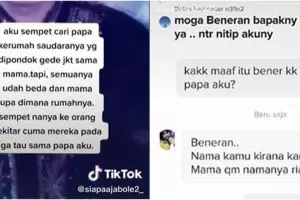 16 Tahun terpisah, anak dan ayah ini bertemu karena TikTok