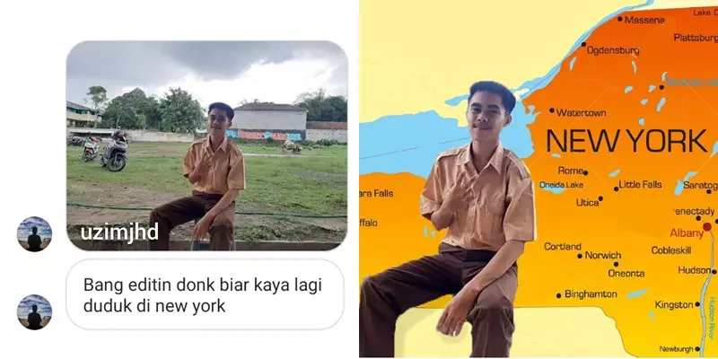 minta edit background kocak © Instagram