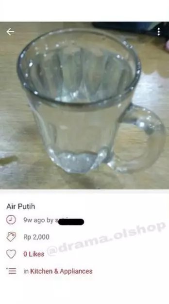 jualan barang aneh di olshop Berbagai sumber