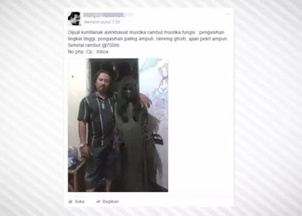 jualan barang aneh di olshop Berbagai sumber