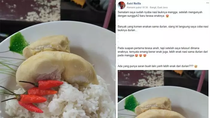 cara absurd nikmati durian Berbagai sumber