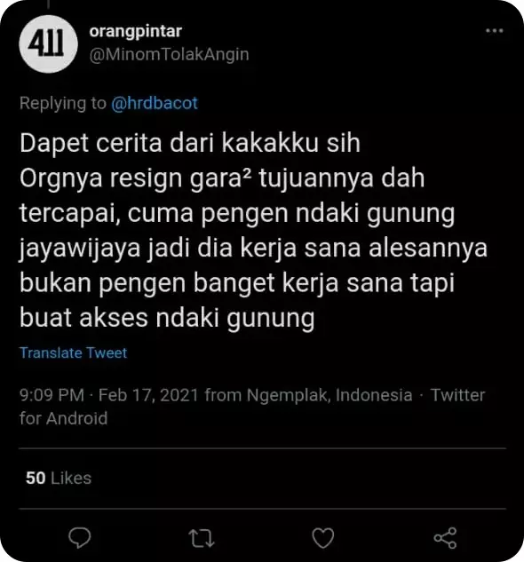 Alasan absurd berhenti kerja  © berbagai sumber