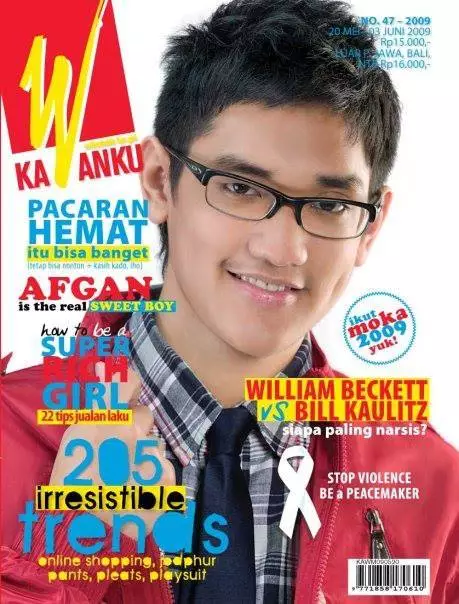 Afgan cover boy majalah © Facebook Afgan cover boy majalah © Facebook
