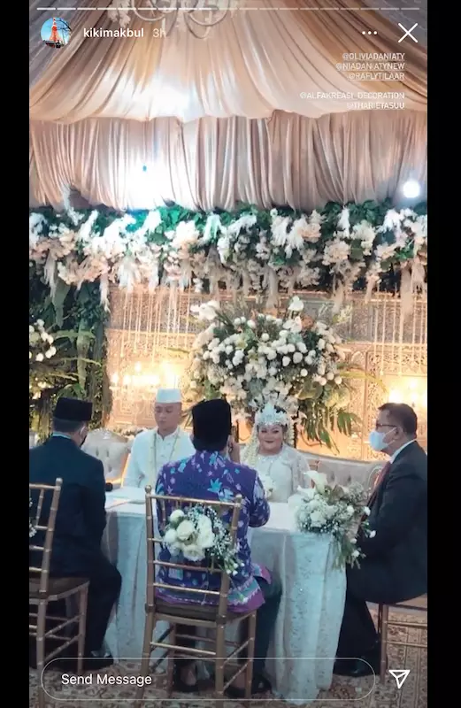 Momen pernikahan Olivia anak Nia Daniaty © 2021 brilio.net Momen pernikahan Olivia anak Nia Daniaty © 2021 brilio.net