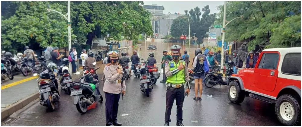 Banjir Jakarta 2021 © berbagai sumber Banjir Jakarta 2021 © berbagai sumber