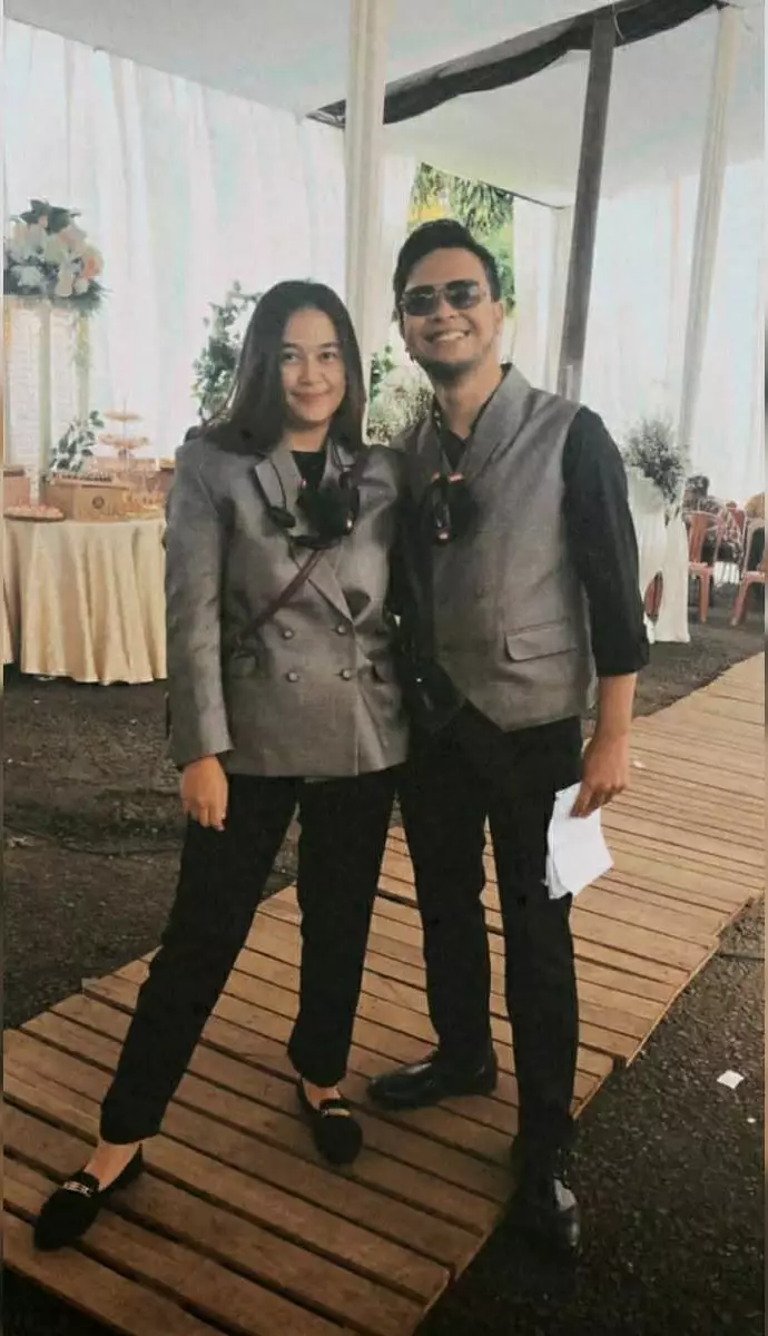 Reza Smash dan pacar baru © 2021 berbagai sumber Reza Smash dan pacar baru © 2021 berbagai sumber