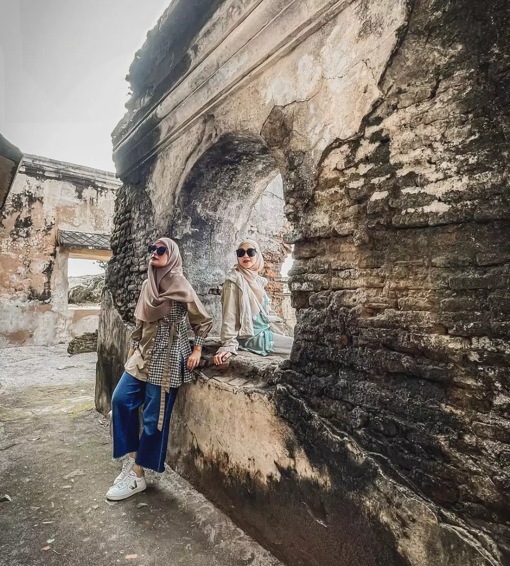 liburan shireen sungkar di jogja © 2021 brilio.net