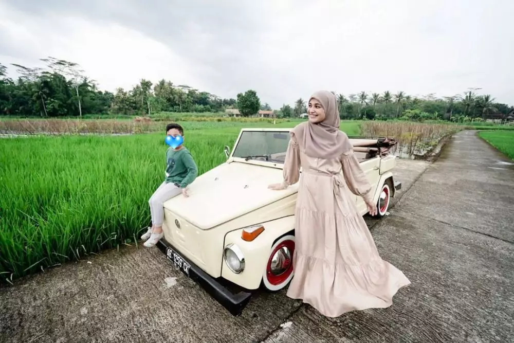 liburan shireen sungkar di jogja © 2021 brilio.net