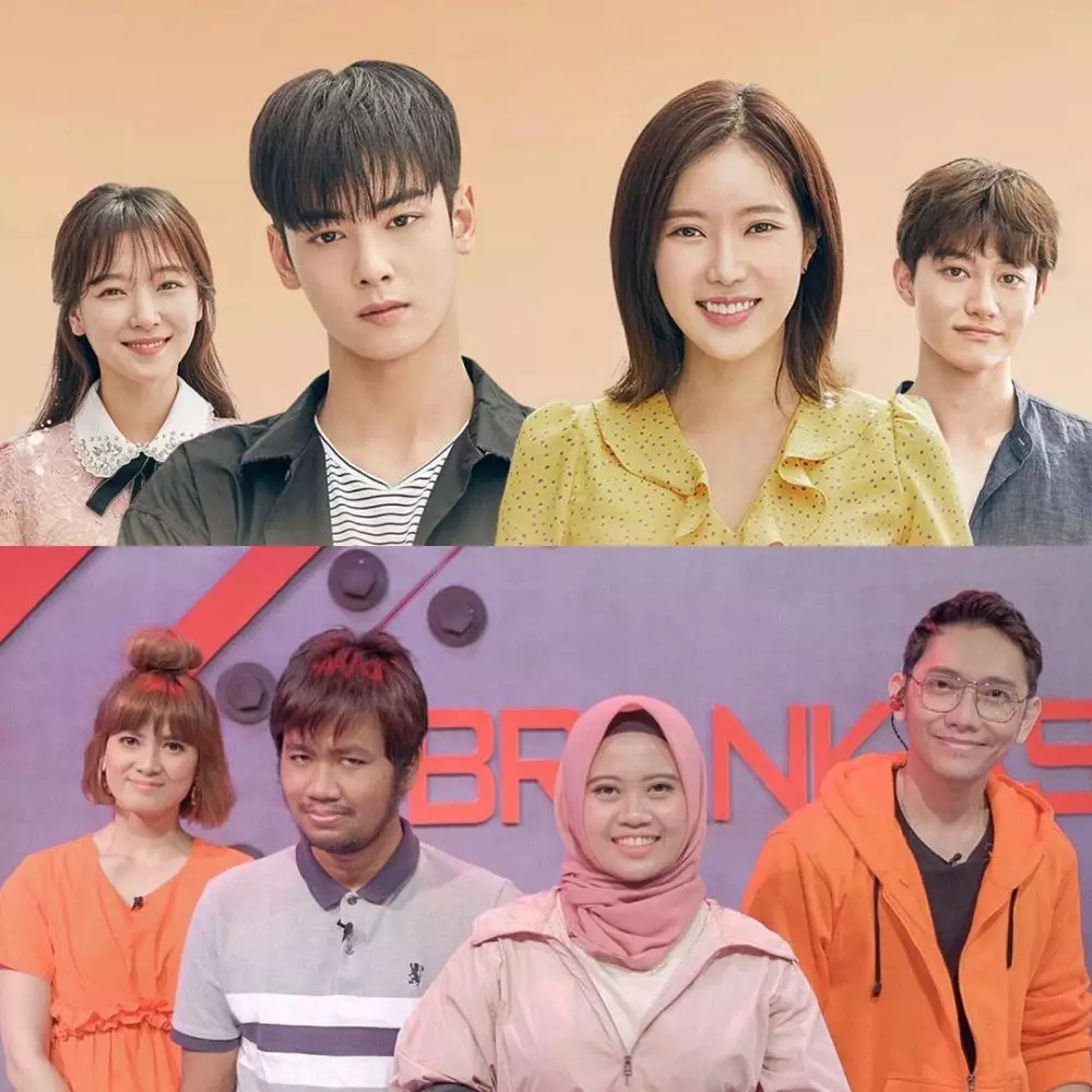 Chika Jessica tiru poster drakor © Instagram