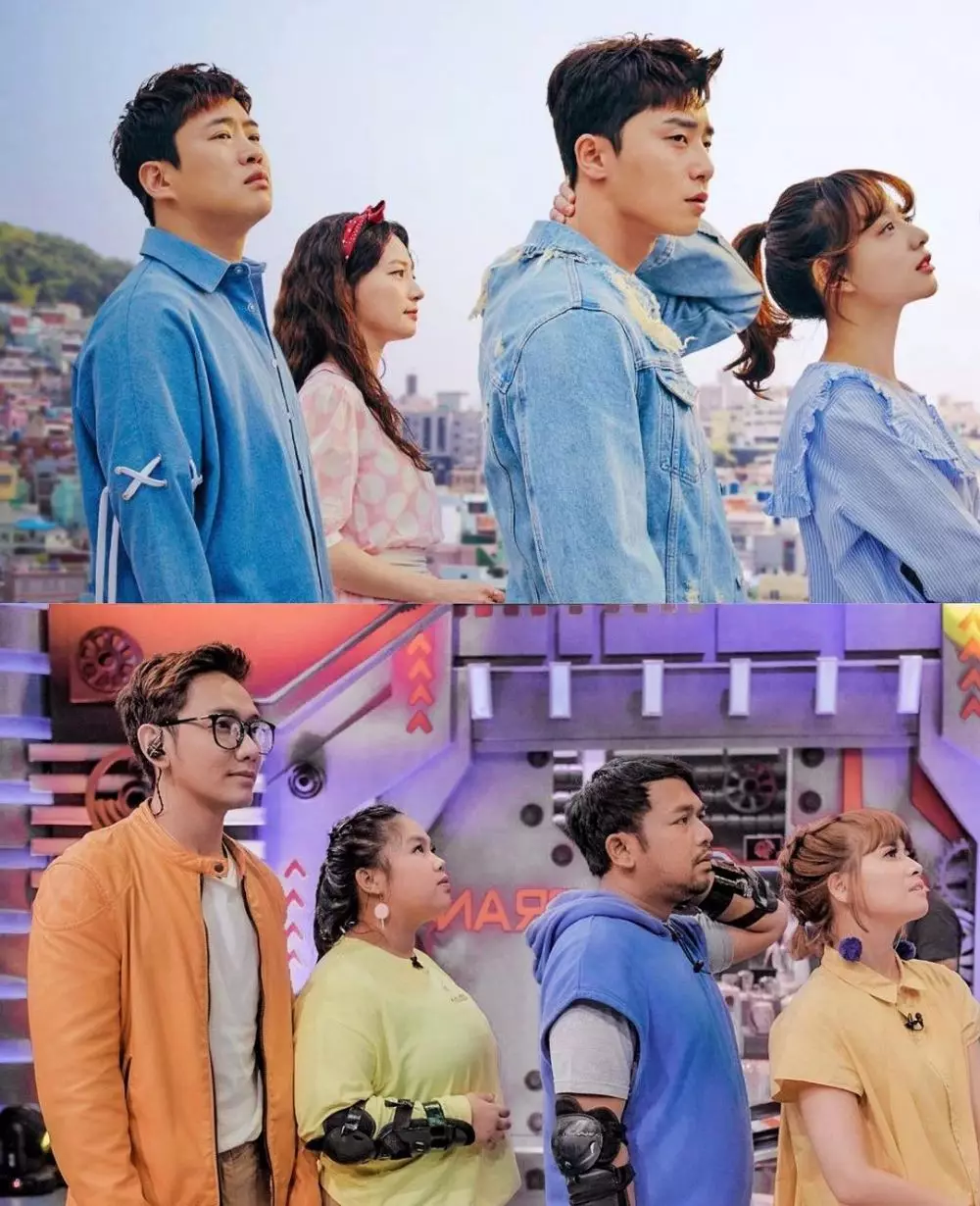 Chika Jessica tiru poster drakor © Instagram