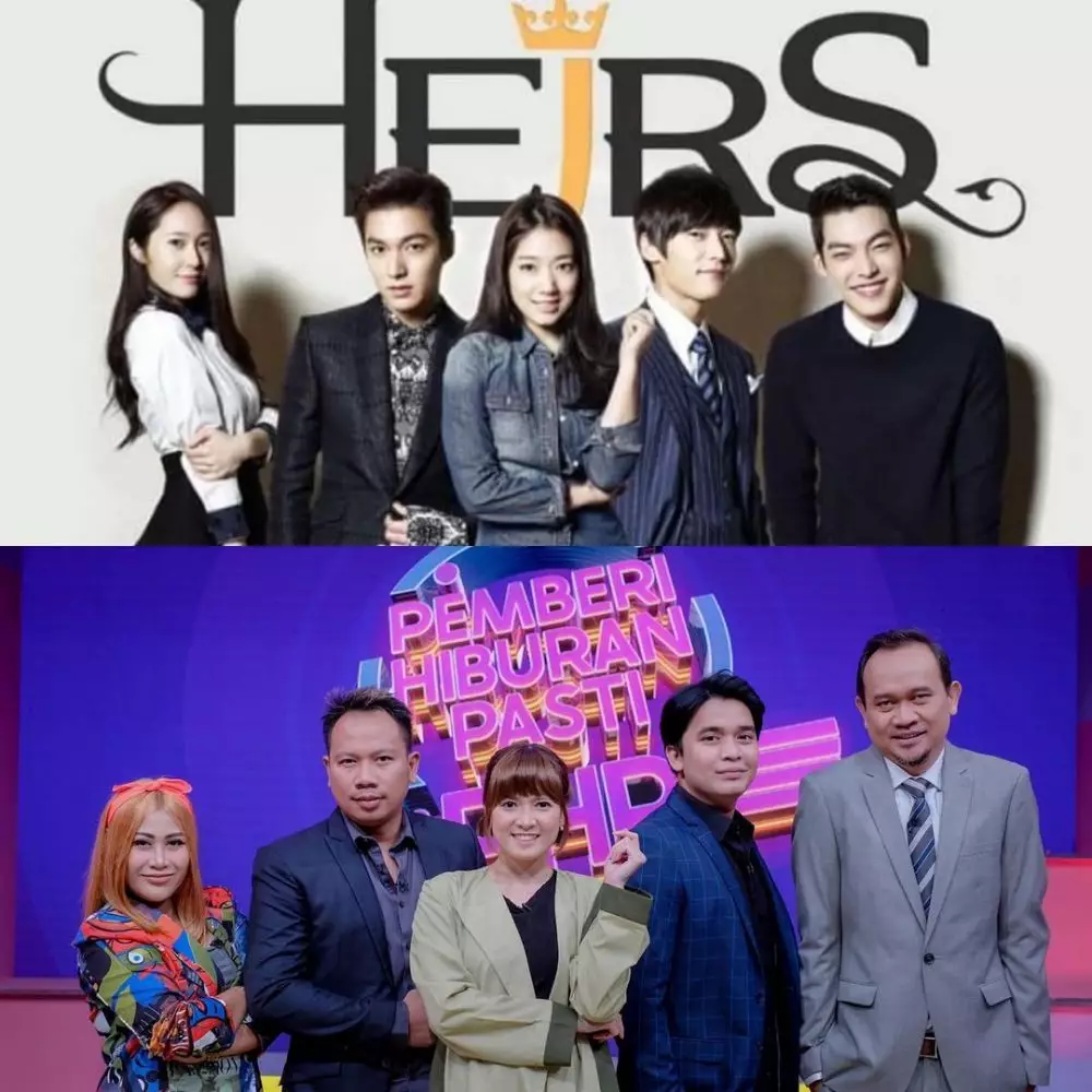 Chika Jessica tiru poster drakor © Instagram