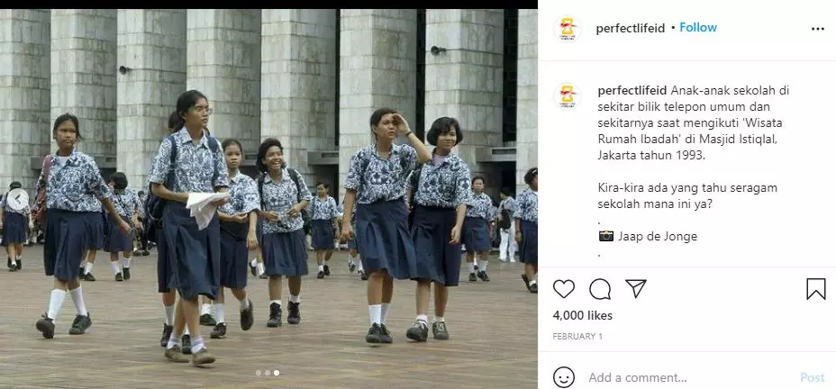 Siswi SMP viral istri Eko Patrio © Instagram Siswi SMP viral istri Eko Patrio © Instagram