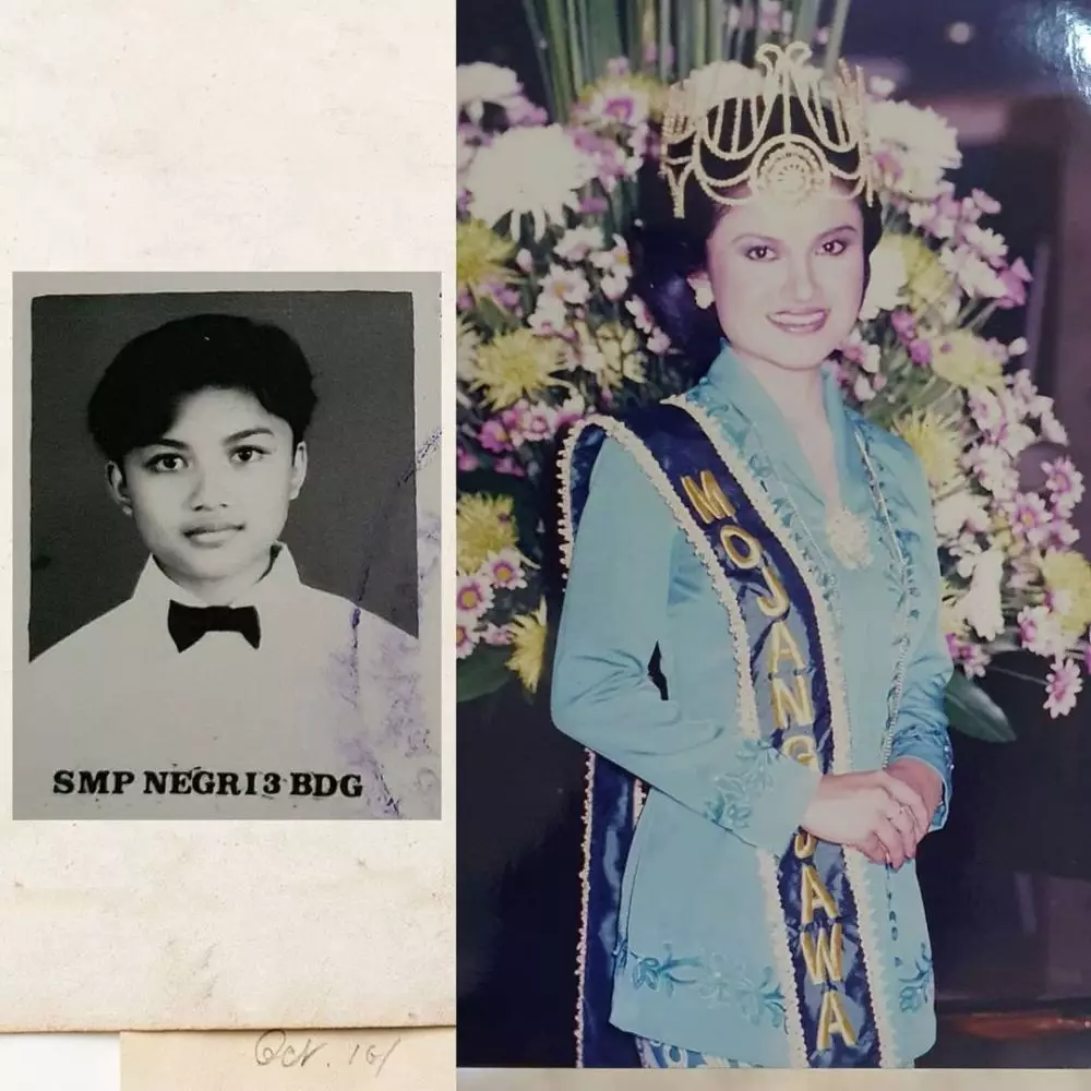 Potret masa muda Tina Talisa © 2021 Instagram