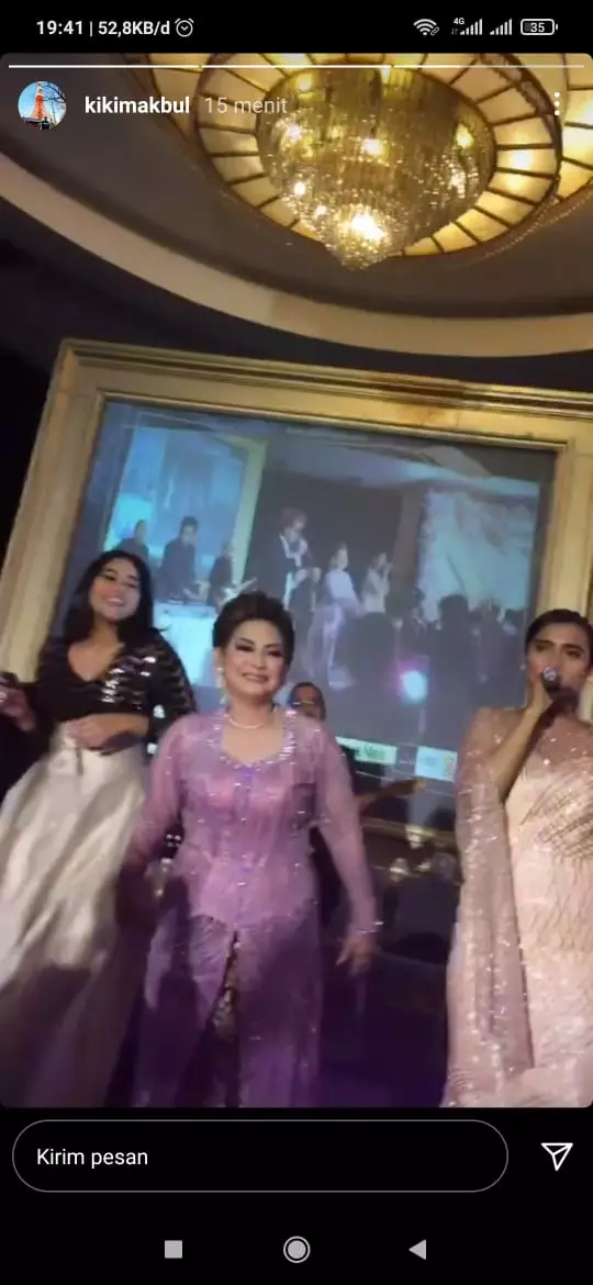 resepsi anak Nia Daniaty © Instagram resepsi anak Nia Daniaty © Instagram