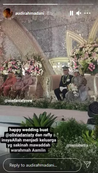 resepsi anak Nia Daniaty © Instagram resepsi anak Nia Daniaty © Instagram