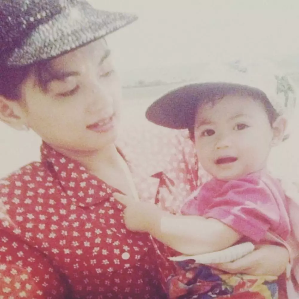 potret lawas anak Nia Daniaty © Instagram potret lawas anak Nia Daniaty © Instagram