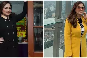 10 Gaya outfit Nia Daniaty, stylish dan elegan di usia setengah abad
