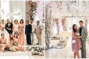 Gaya 7 seleb hadiri pernikahan Marcella Daryanani, tampil elegan