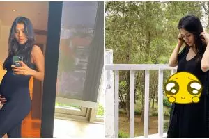 Usai 3 minggu melahirkan, potret Adinda Bakrie ini bikin salfok