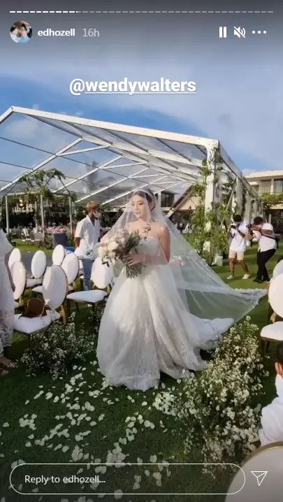 nikahan reza dan wendy © Instagram nikahan reza dan wendy © Instagram