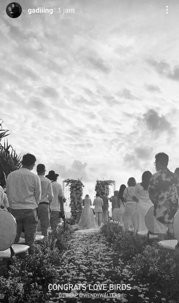 nikahan reza dan wendy © Instagram nikahan reza dan wendy © Instagram