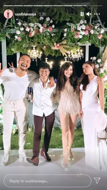 nikahan reza dan wendy © Instagram nikahan reza dan wendy © Instagram