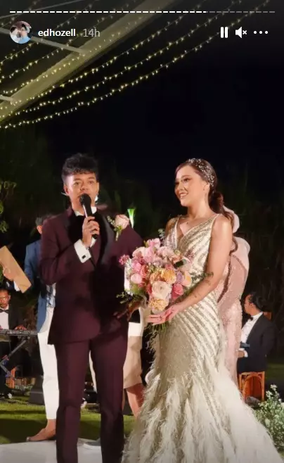 nikahan reza dan wendy © Instagram nikahan reza dan wendy © Instagram