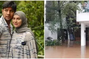 8 Potret kondisi rumah Irish Bella usai banjir surut, banyak lumpur