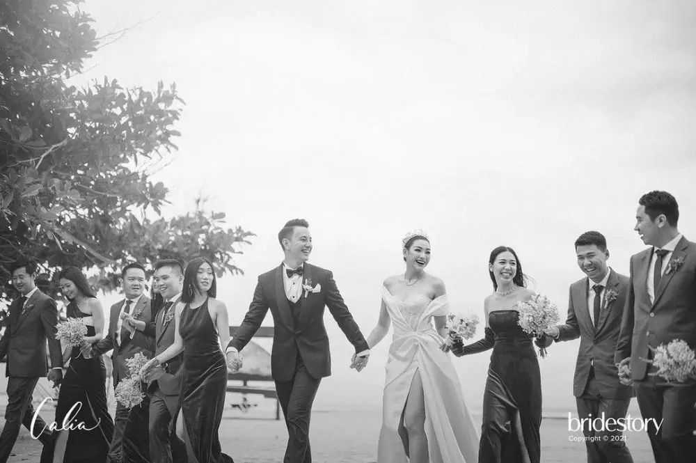 Momen resepsi Billy Davidson dan Patricia Devina © Instagram Momen resepsi Billy Davidson dan Patricia Devina © Instagram