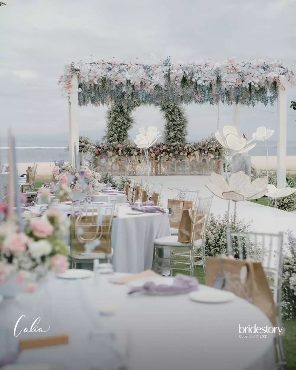 Momen resepsi Billy Davidson dan Patricia Devina © Instagram Momen resepsi Billy Davidson dan Patricia Devina © Instagram